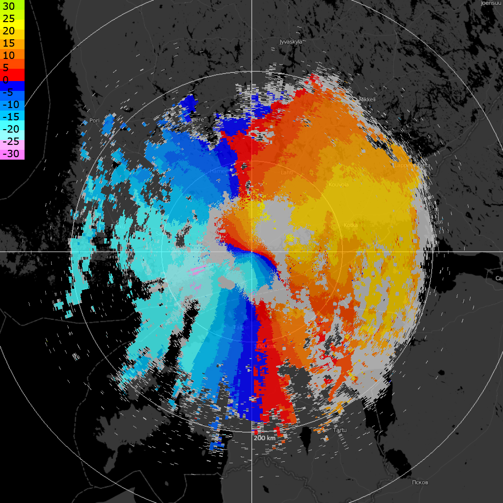 Vaisala Doppler data
