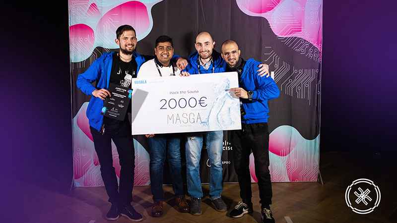 Team Make Sauna Great Again won the Hack the Sauna challenge in Junction 2018.