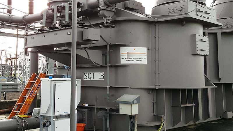 Power transformer in Scotland, UK