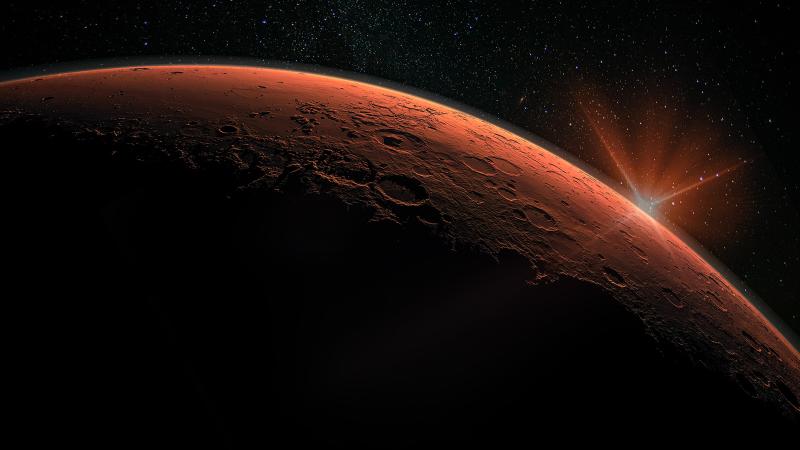 Mars the red planet