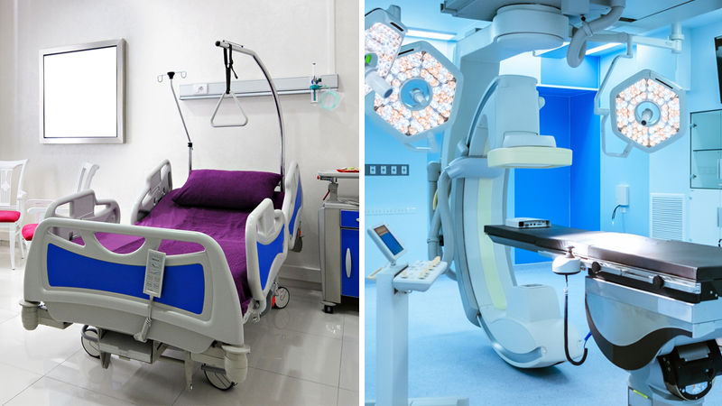 Hospital environments