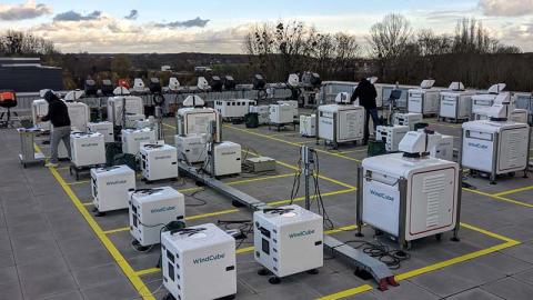 Service center lidar