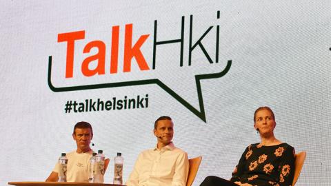 Talk Helsinki event panel discussion on decarbonization