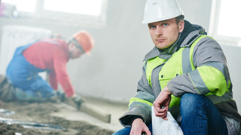 Betonüberprüfung im Innenbereich