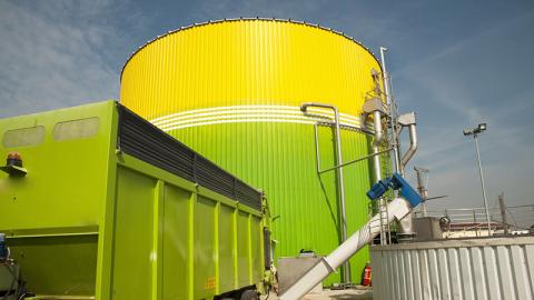 Digester for biogas production