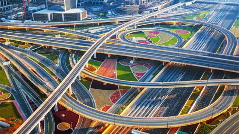 Dubai roads