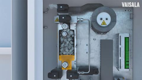 Optimus DGA-Monitor, Luft wird entlüftet 