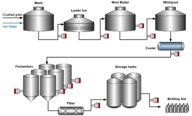 Beer brewing process