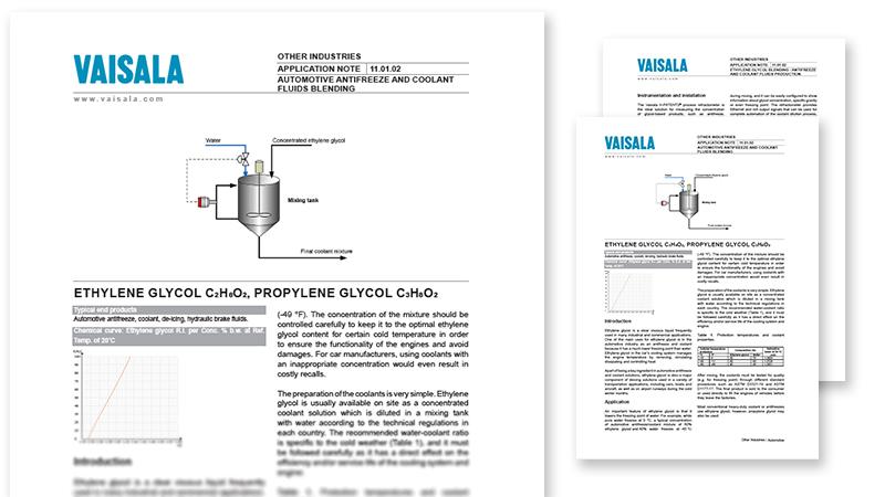 Automotive antifreeze and coolant fluids blending pdf