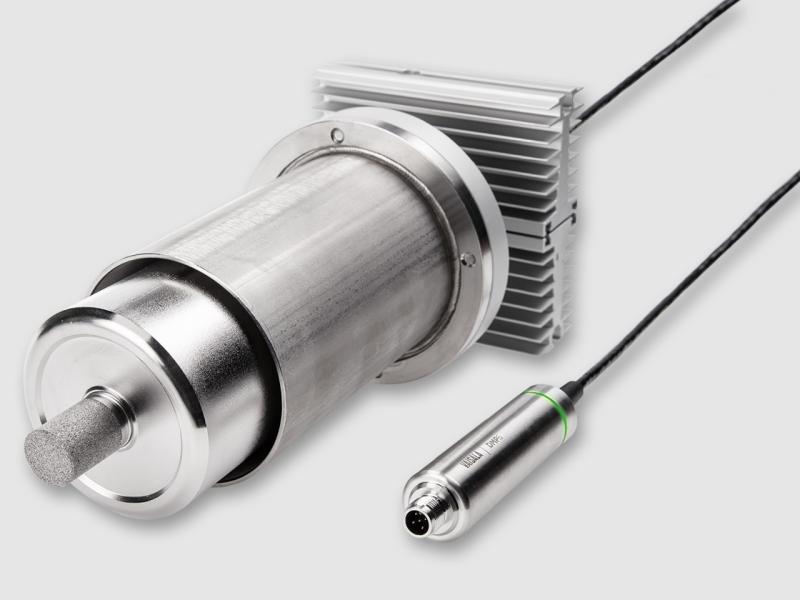 Probe head and probe body of the DMP6 for very high temperatures