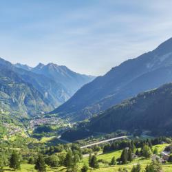 Alpine valley